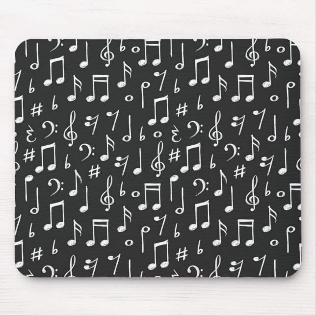 Music pattern mouse pad (Front)