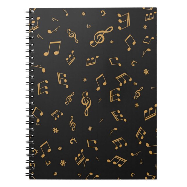 Music pattern notebook (Front)