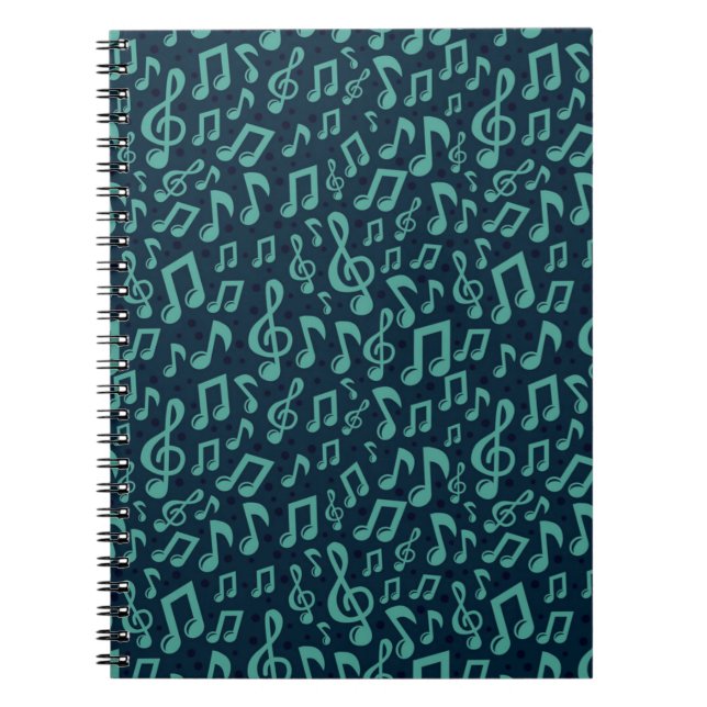 Music pattern notebook (Front)