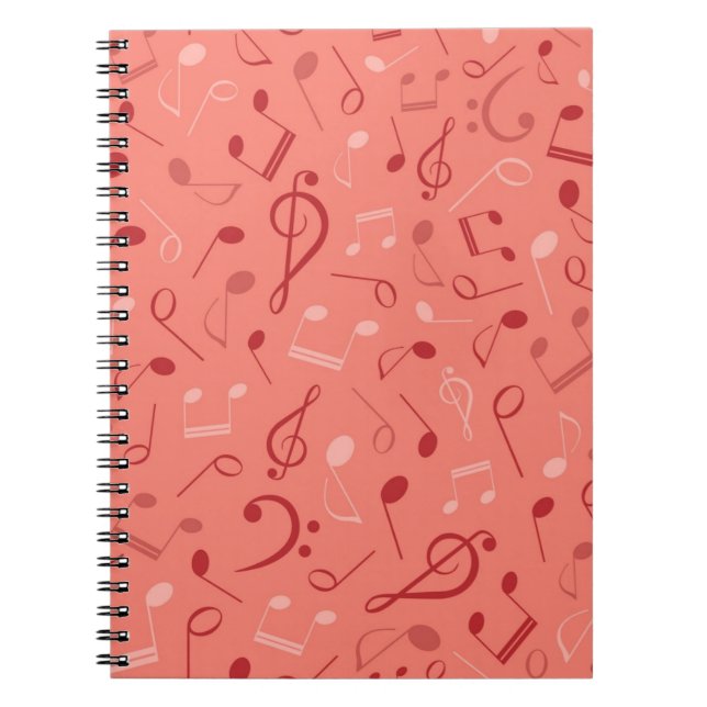 Music pattern notebook (Front)