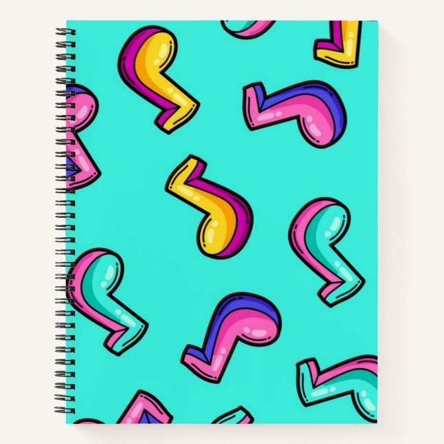 Music pattern notebook (Front)