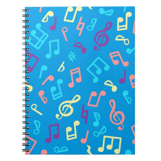 Music pattern notebook (Front)