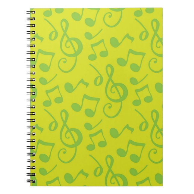 Music pattern notebook (Front)