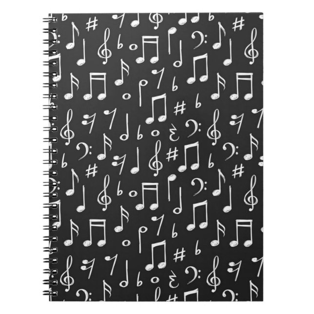 Music pattern notebook (Front)