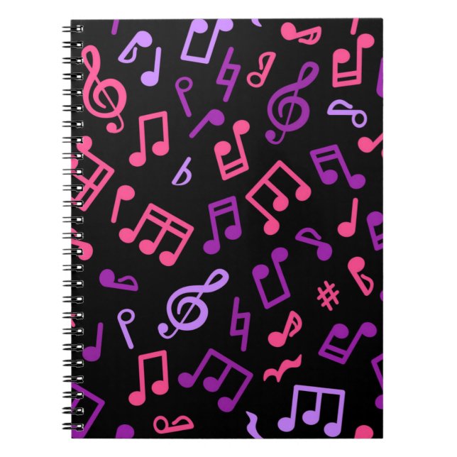 Music pattern notebook (Front)