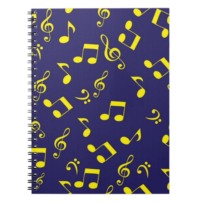 Music pattern notebook (Front)