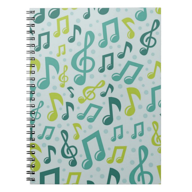 Music pattern notebook (Front)