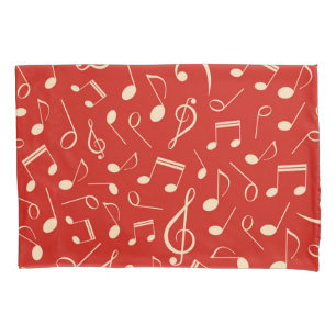 Music pattern pillowcase