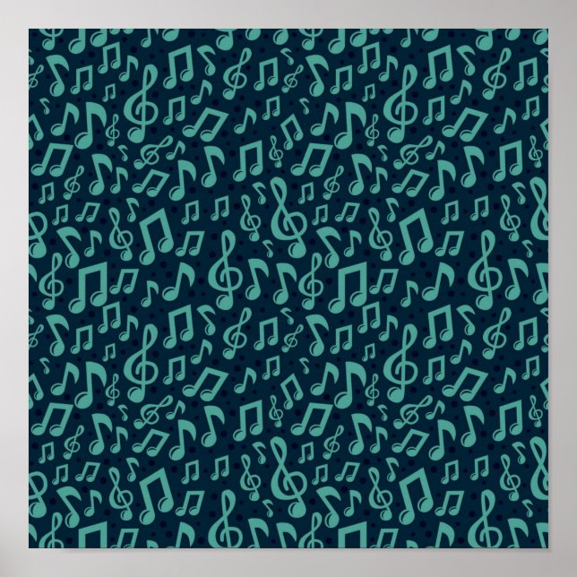 Music pattern poster (Front)