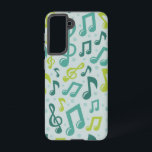 Music pattern samsung galaxy case<br><div class="desc">For true lovers of music</div>
