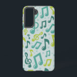 Music pattern samsung galaxy case<br><div class="desc">For true lovers of music</div>