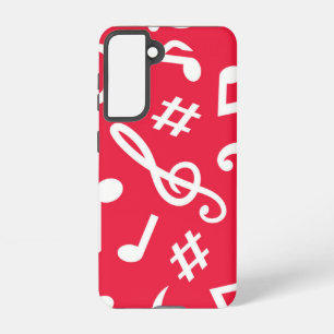 Music pattern samsung galaxy case