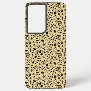 Music pattern samsung galaxy case