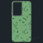 Music pattern samsung galaxy case<br><div class="desc">For true lovers of music</div>