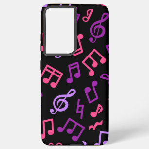 Music pattern samsung galaxy case