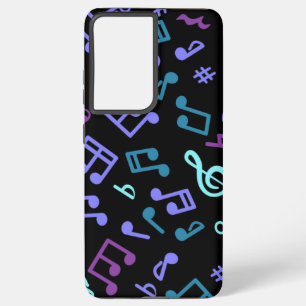 Music pattern samsung galaxy case