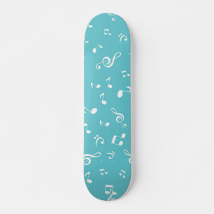 Music pattern skateboard