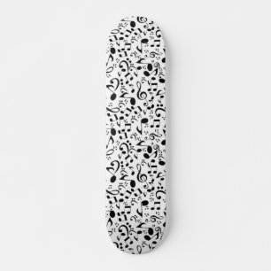 Music pattern skateboard