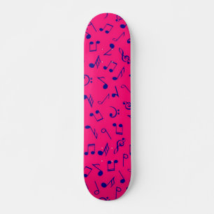 Music pattern skateboard