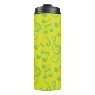 Music pattern thermal tumbler