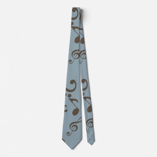 Music pattern tie (Front)