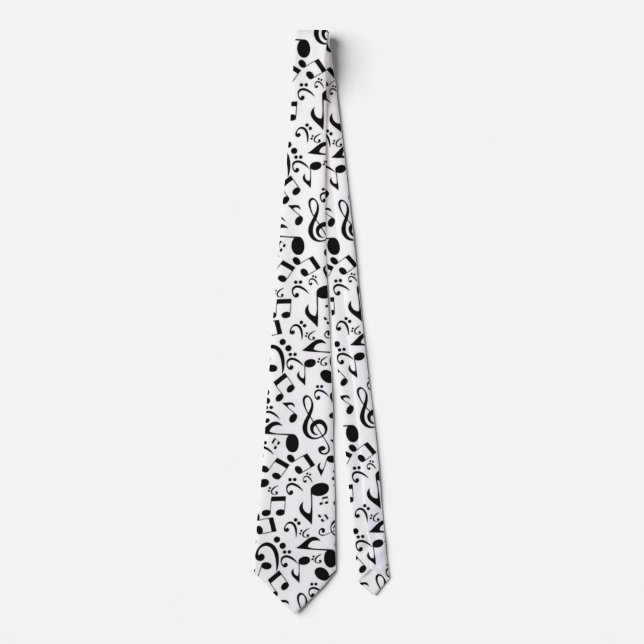 Music pattern tie (Front)