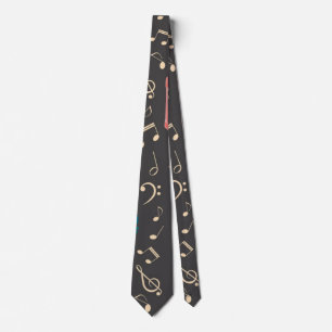 Music pattern tie