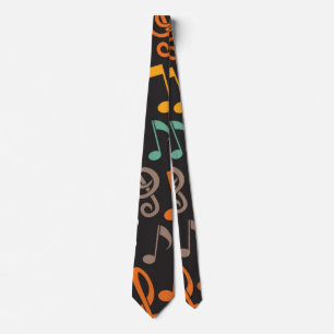 Music pattern tie