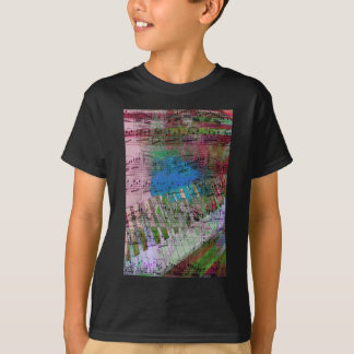 music, piano decor (6) T-Shirt