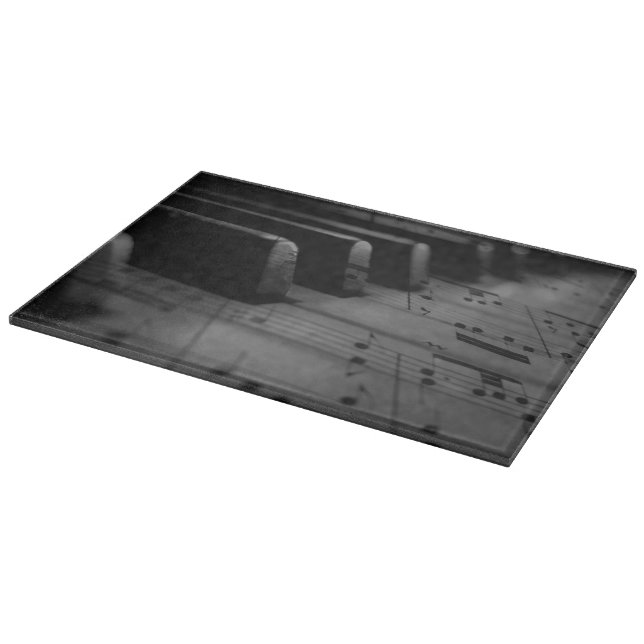  Music Piano Keys Cutting Board (Corner)