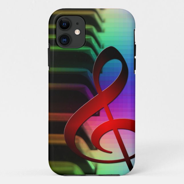 Music Piano Keys Notes Teacher Destiny Instruments Case-Mate iPhone Case (Back)
