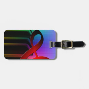 Music Piano Keys Notes Teacher Destiny Instruments Luggage Tag
