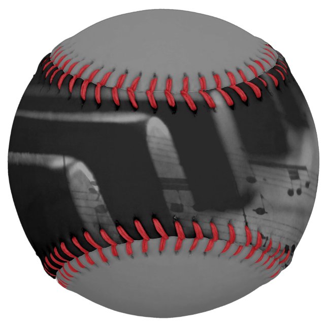  Music Piano Keys Softball (Front)