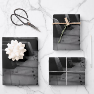  Music Piano Keys Wrapping Paper Sheet