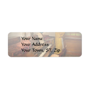 Music - Piano - What's the score Return Address Label