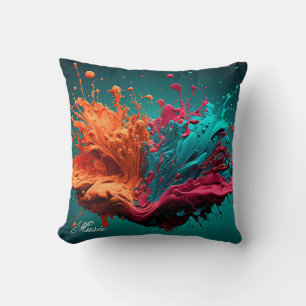 Music pillow and colore fule pillow