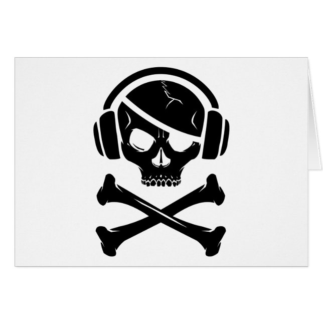 Music Pirate Piracy anti-riaa icon (Front Horizontal)