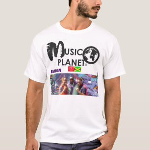 MUSIC PLANET  DSHON Men's Basic T-Shirt