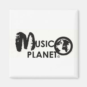 MUSIC PLANET MERCH MAGNET