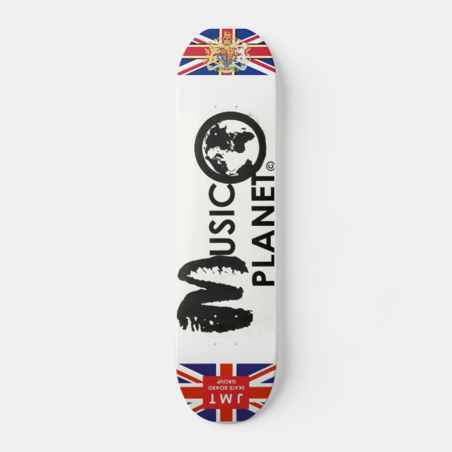 MUSIC PLANET UK Skateboard (Front)