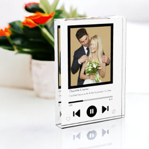 Music Player First Dance Photo Block