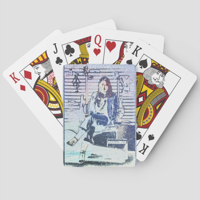 Music Playing Cards (Back)
