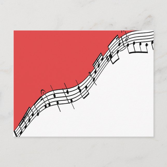 Music Postcard (Front)