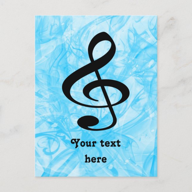 Music Postcard (Front)