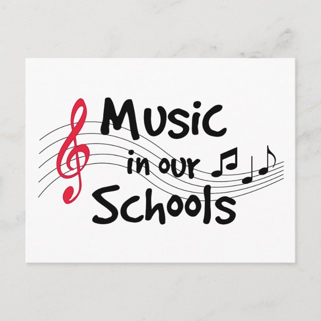 Music Postcard (Front)