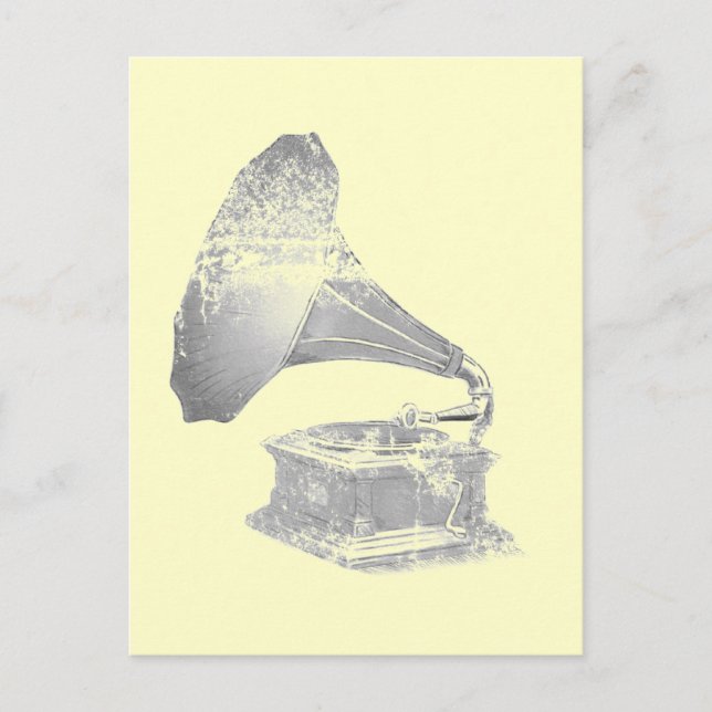 music postcard (Front)