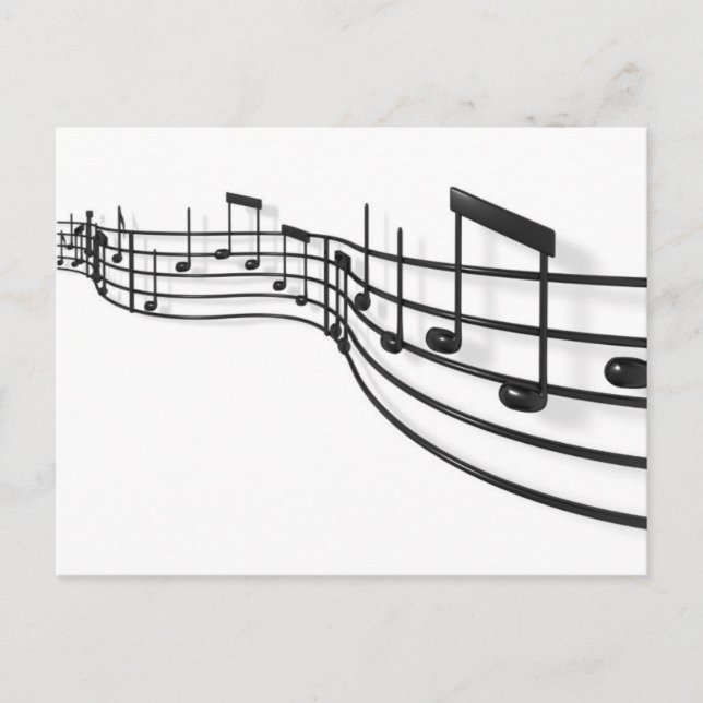 Music postcard 14 (Front)
