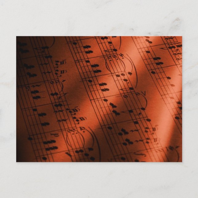 music postcard 47 (Front)