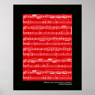 music print for wall