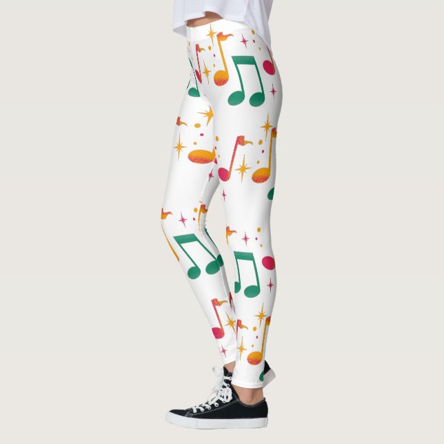 Music Print Leggings (Left)